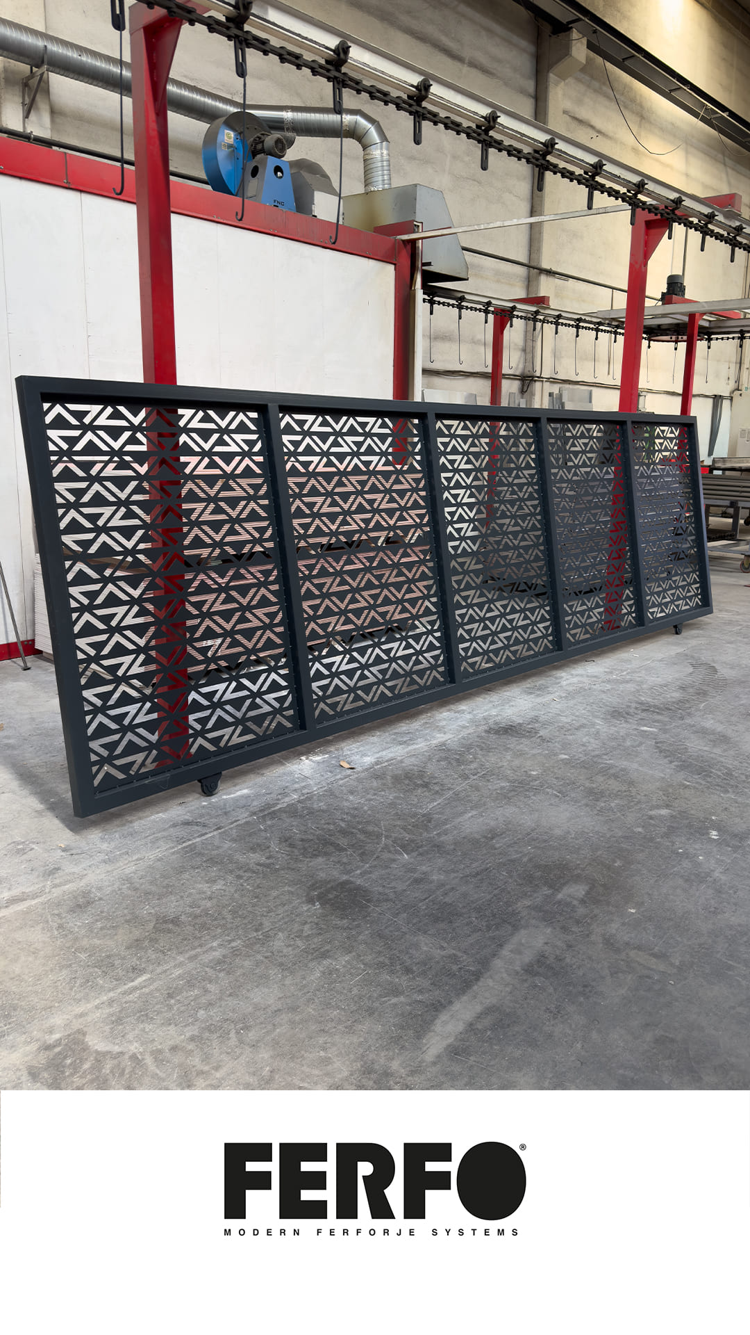 Ferfo - Ferfo Duvar Ustu Korkuluk Sistemleri Lazer Korkuluk Modelli Menfez Fransiz Balkon Korkuluk