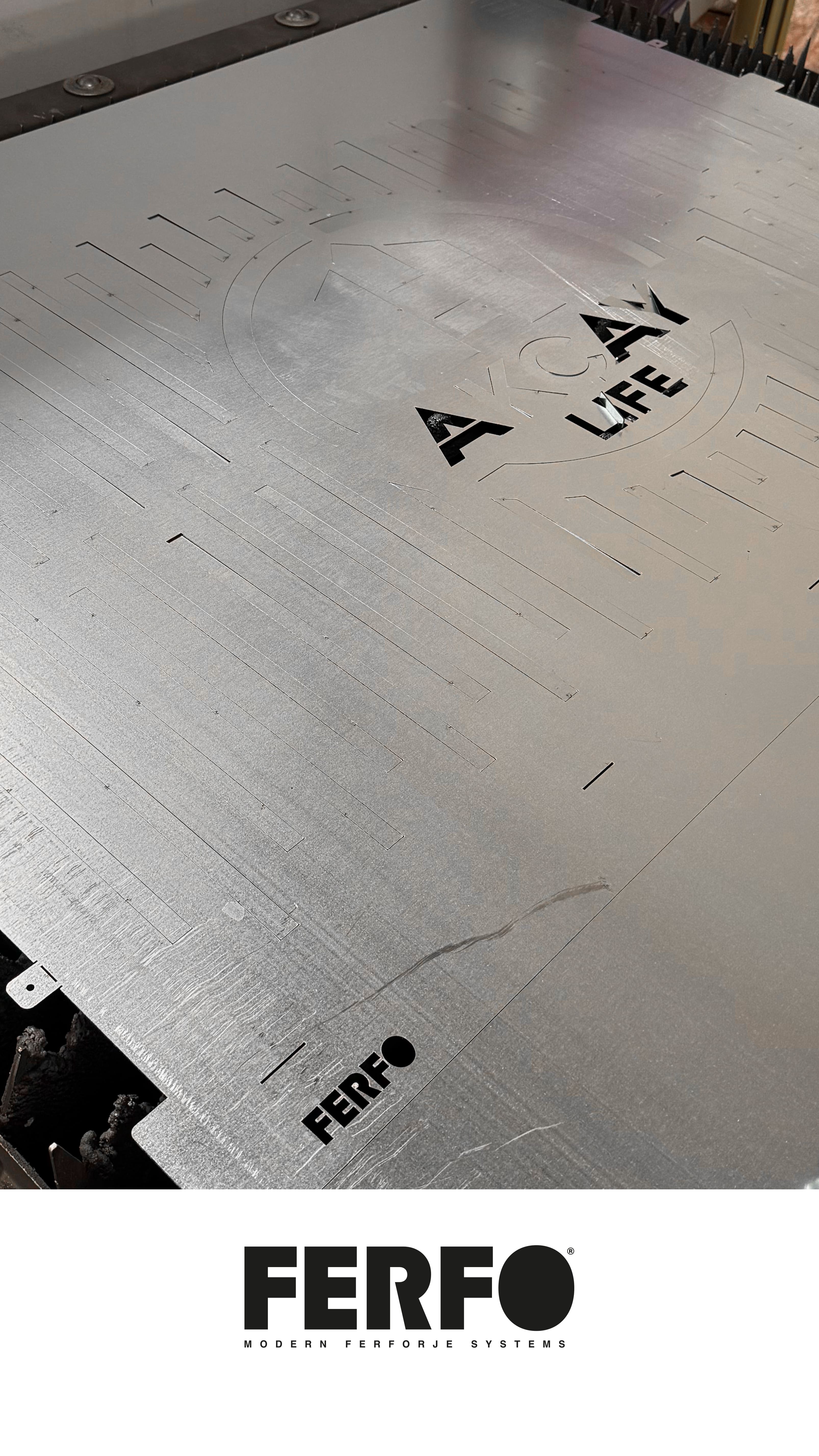 Ferfo - Ferfo Duvar Ustu Korkuluk Sistemleri Lazer Korkuluk Modelli Menfez Fransiz Balkon Korkuluk