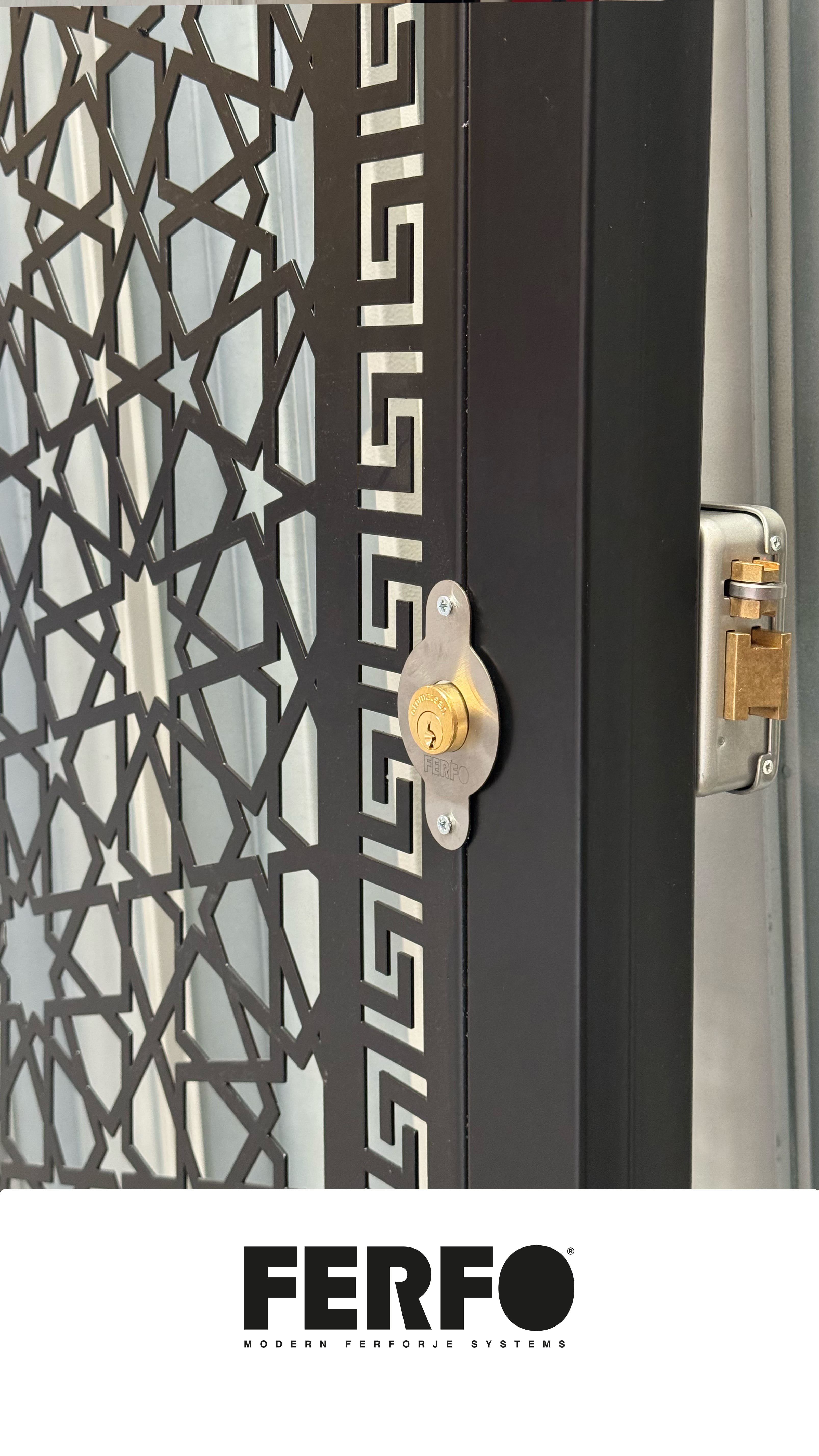 Ferfo - Ferfo Duvar Ustu Korkuluk Sistemleri Lazer Korkuluk Modelli Menfez Fransiz Balkon Korkuluk